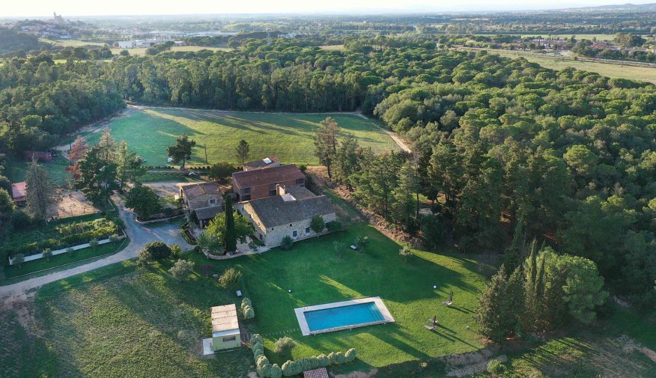 Mas Rauric Hotell Llagostera Exteriör bild