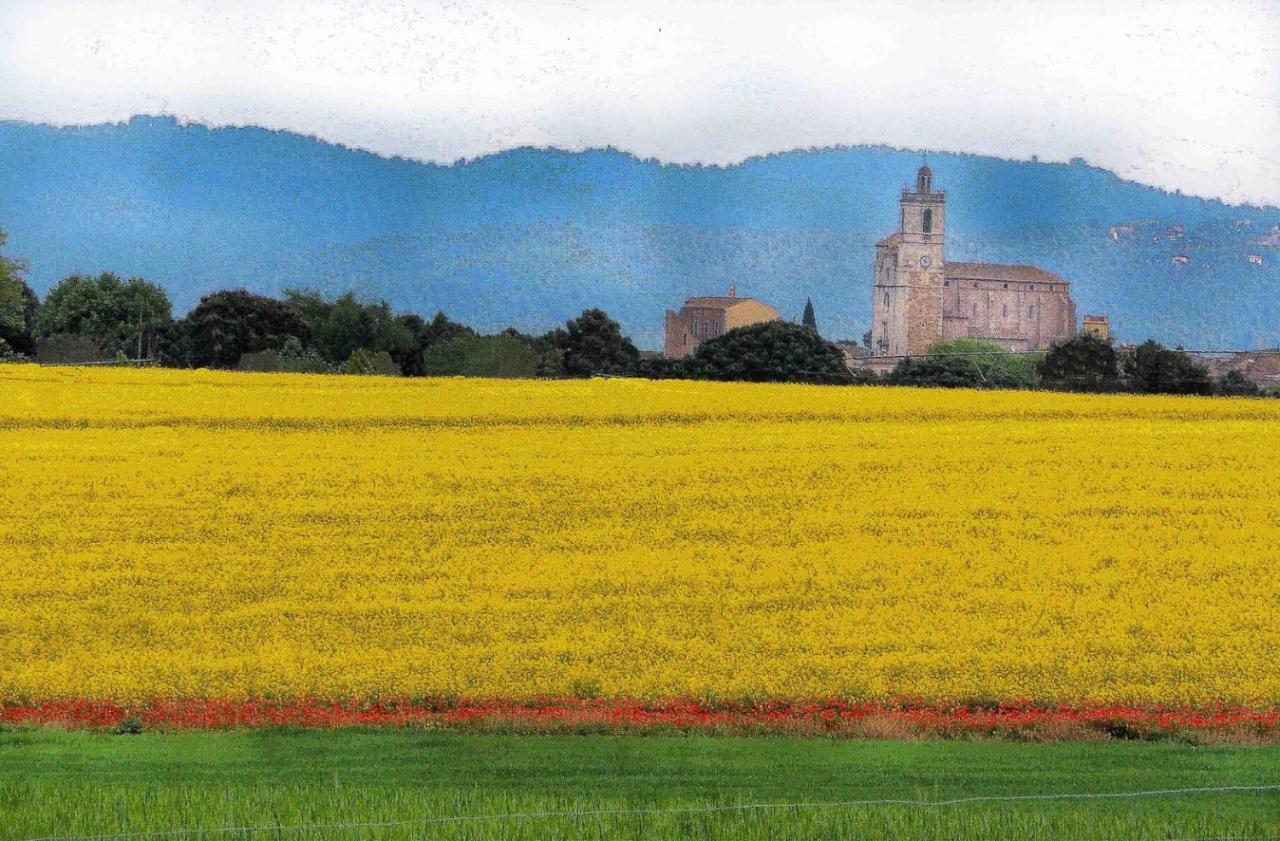 Mas Rauric Hotell Llagostera Exteriör bild